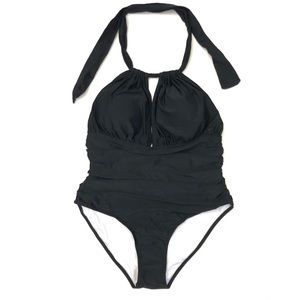 Nwt cupshe black One Piece Swimsuit L